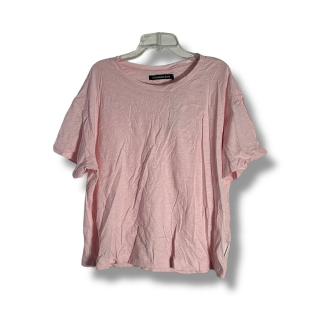 NWT Calvin Klein Jeans Pink Lightweight Tshirt Size Large - “Saga”